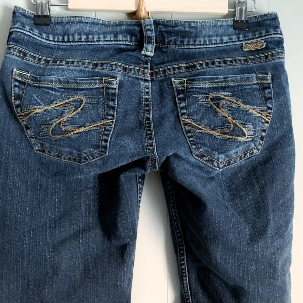 SILVER Tuesday Signature Y2K Low-rise Slim Bootcut Crop 28 - Image 6