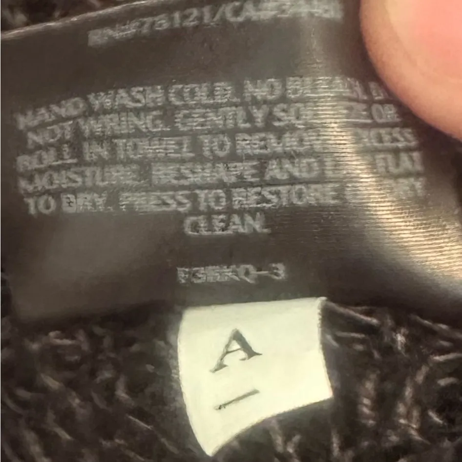 Eileen Fisher fishnet dress sz XS please see pics for flaws #thrashed #grunge - Image 6