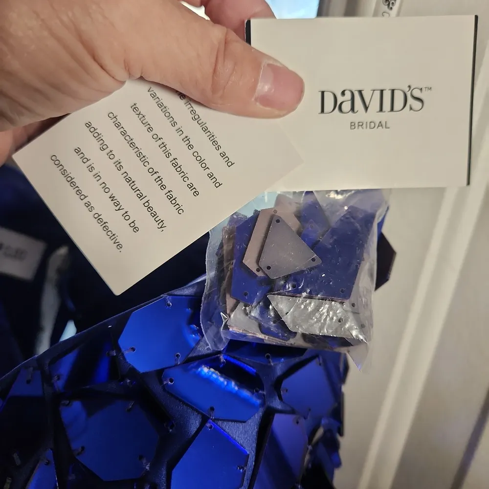 Jules And Cleo Mosaic Beaded Ball Gown With Full Sparkle Skirt Size 10 - Image 14