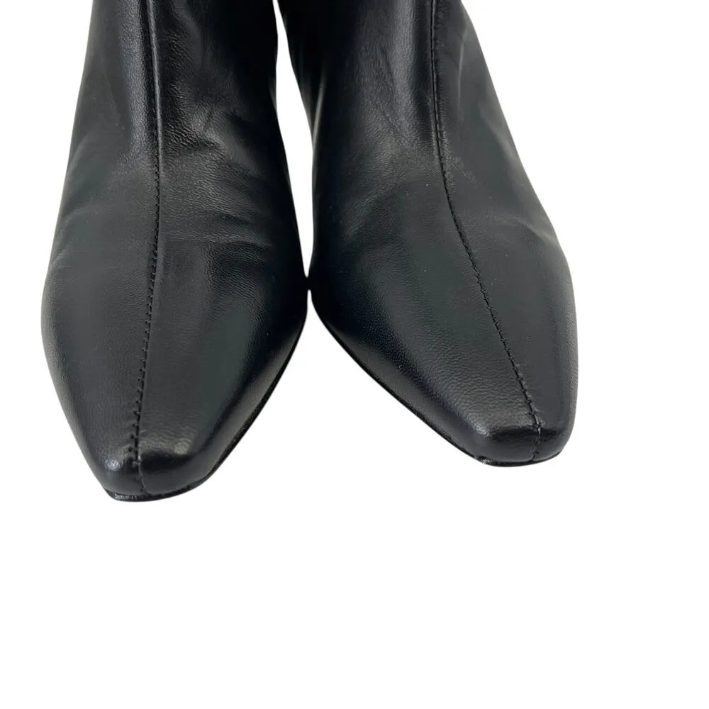 Everlane The Short Banana Boot in Black Leather Size 6 New Without Box! - Image 9