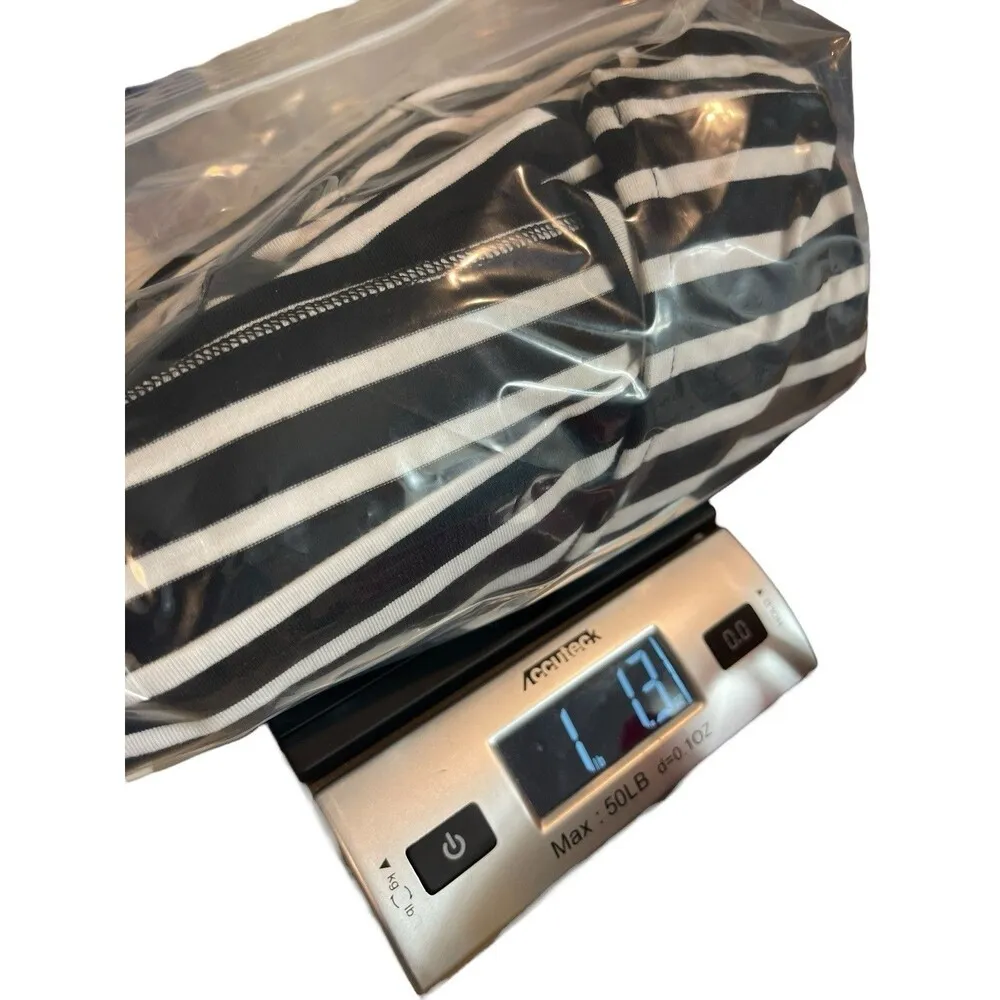 Torrid Stripe Jersey Knit Cross Back Short Sleeve Drawstring Waist 4x Dress - Image 13