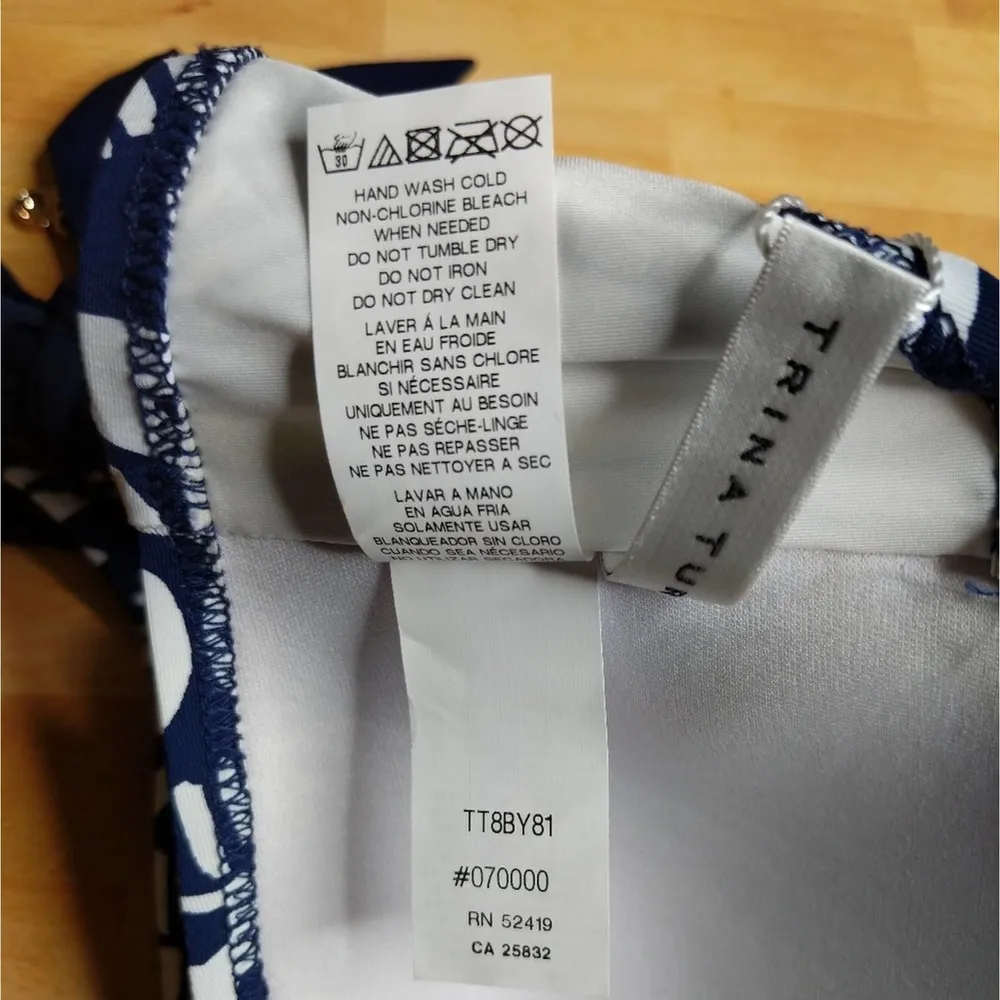 Trina Turk Lotus Bandeau Top - Size 6 - NWT - Image 8