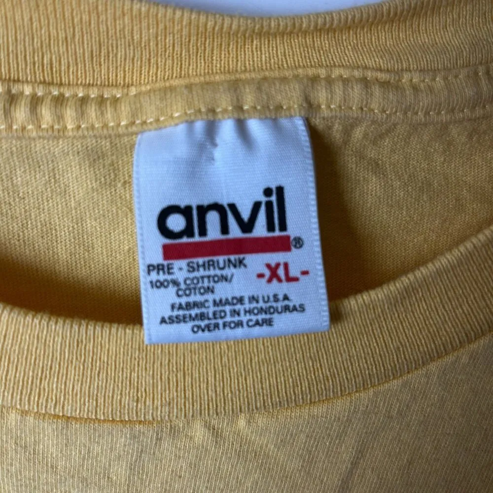 Arizona Phoenix T Shirt Vintage Yellow Large L Embroidered Tee - Image 4