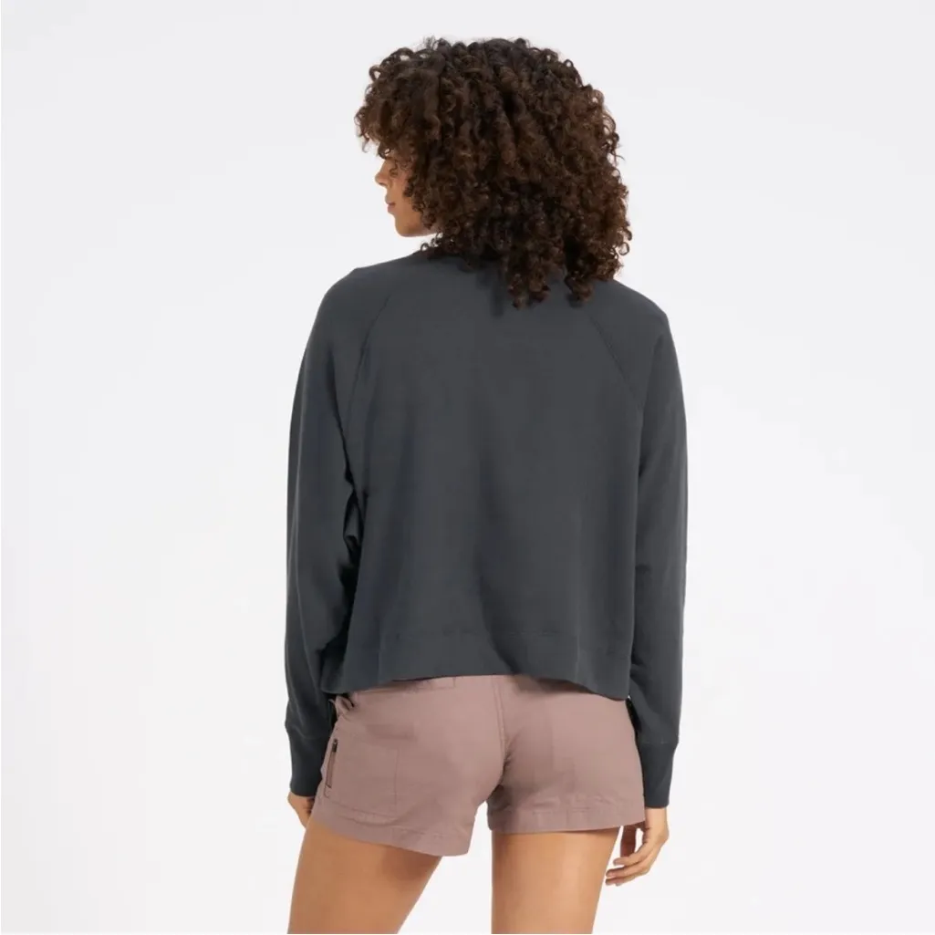 Vuori Sunnyside Crew cropped sweatshirt - Image 3