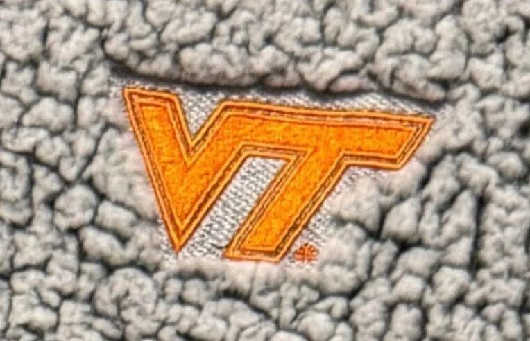 Virginia Tech Hokies Boxercraft Sherpa Sweatshirt, Large - Image 2