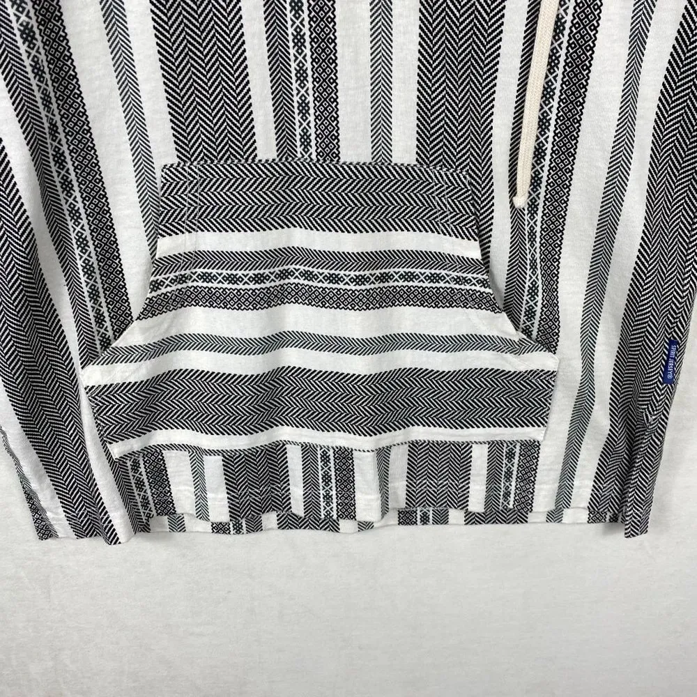 Spirit Jersey Grey Striped Hooded Sweatshirt- XS - Image 22