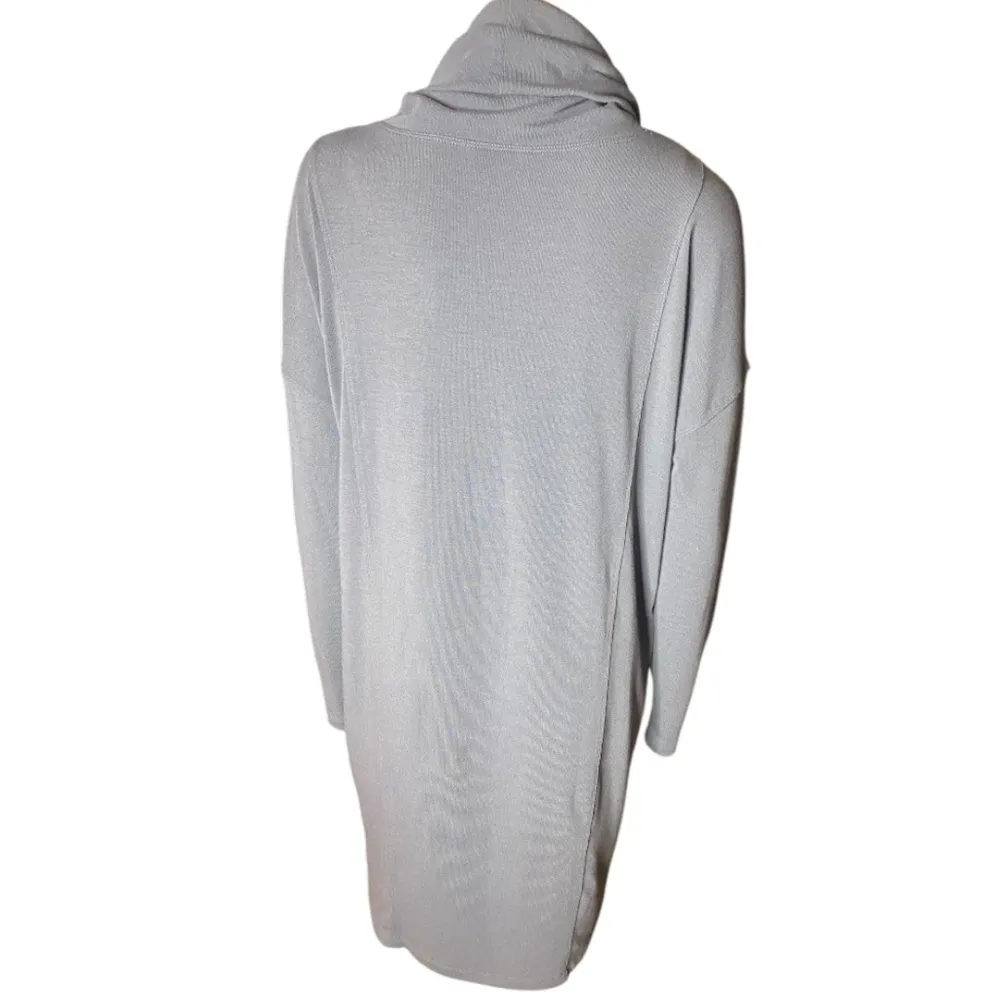 Cabi Cowlneck Grey Dress size M - Image 8