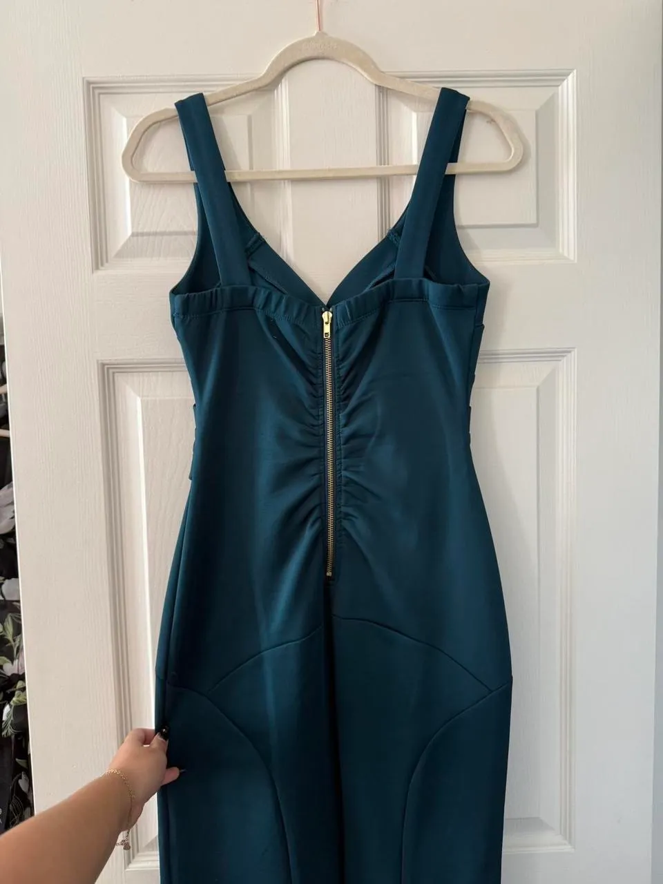 Emerald Sundae Emerald Green Long Evening Maxi Dress - Image 5