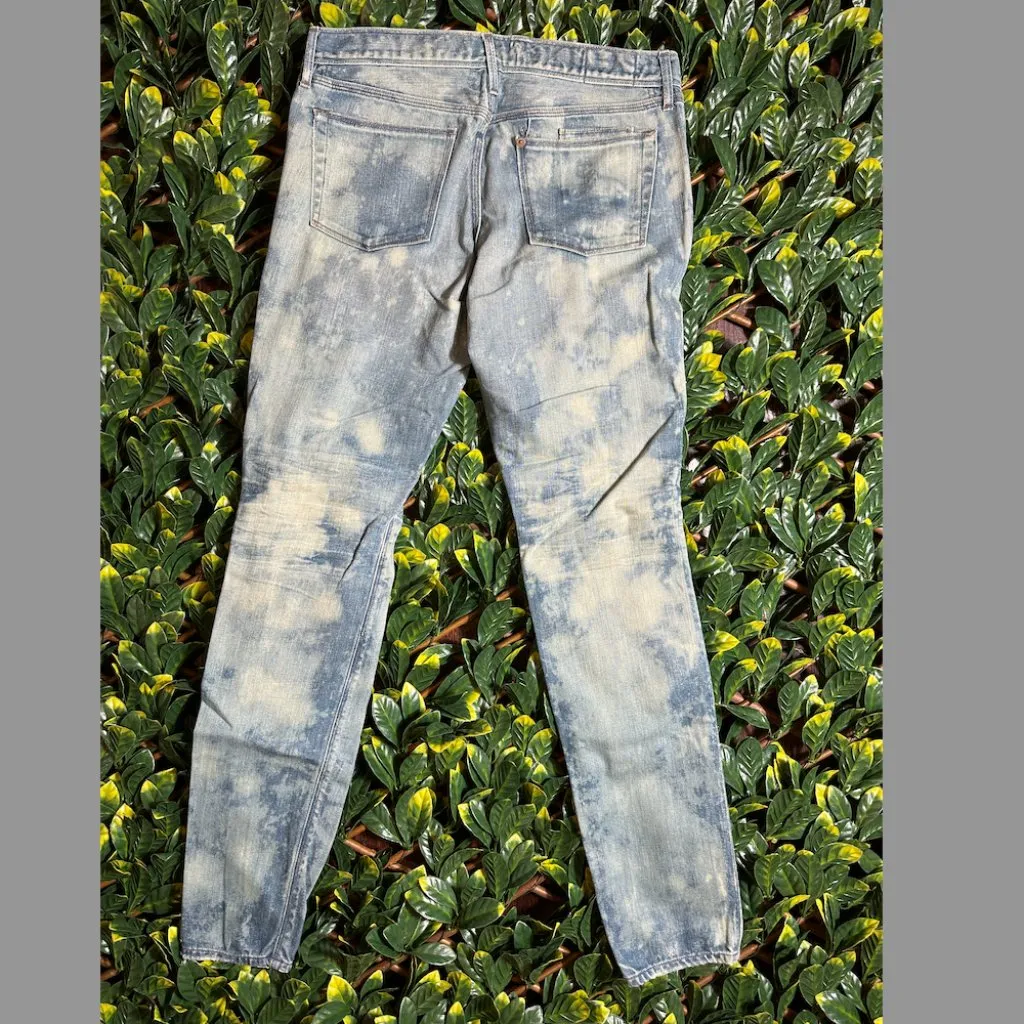 Madewell Super Unique Find Acid Wash Mid-Rise Straight Leg Jean Size 29 - Image 2