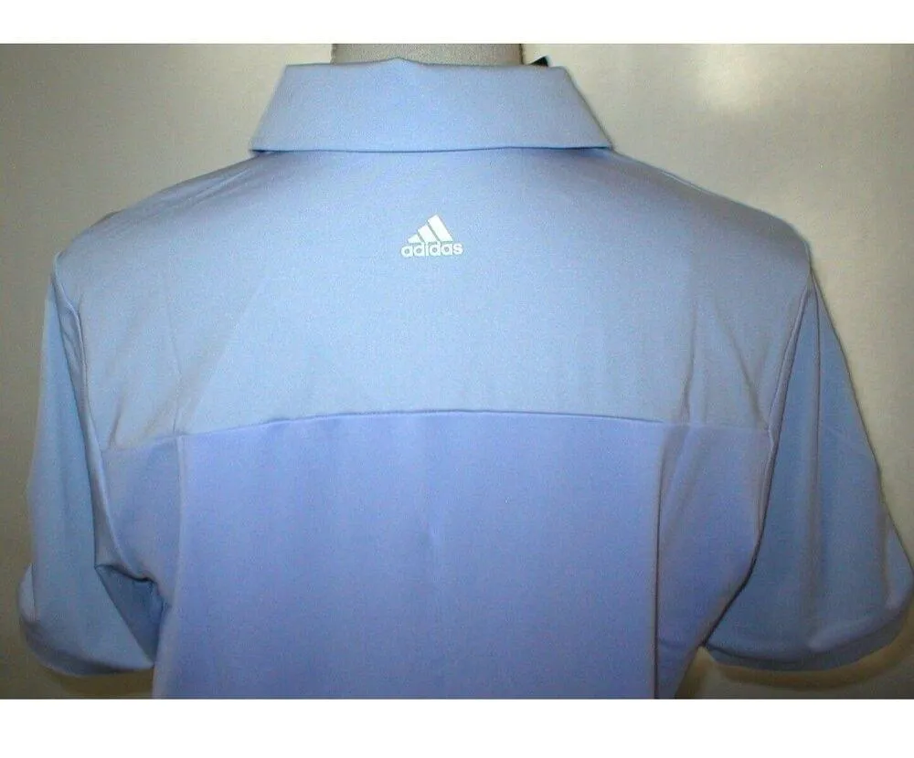 NWT $60 New Adidas Golf Polo Puremotion L Womens Purple Tennis Casual Large Top - Image 3