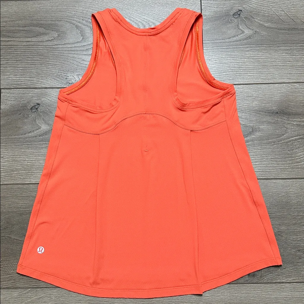 Lululemon ‎ Essential Tank Train Warm Coral Size 2 - Image 6