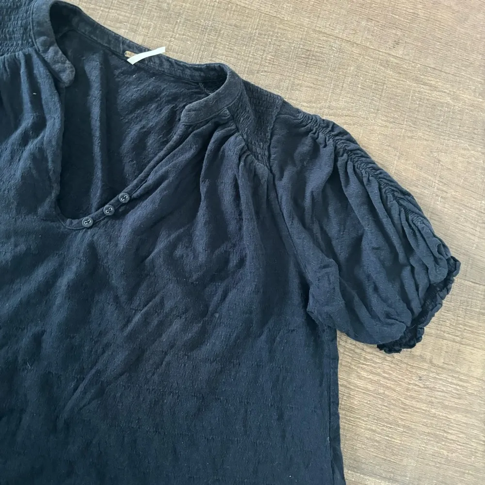 free people fever dream black henley tee shirt - Image 3