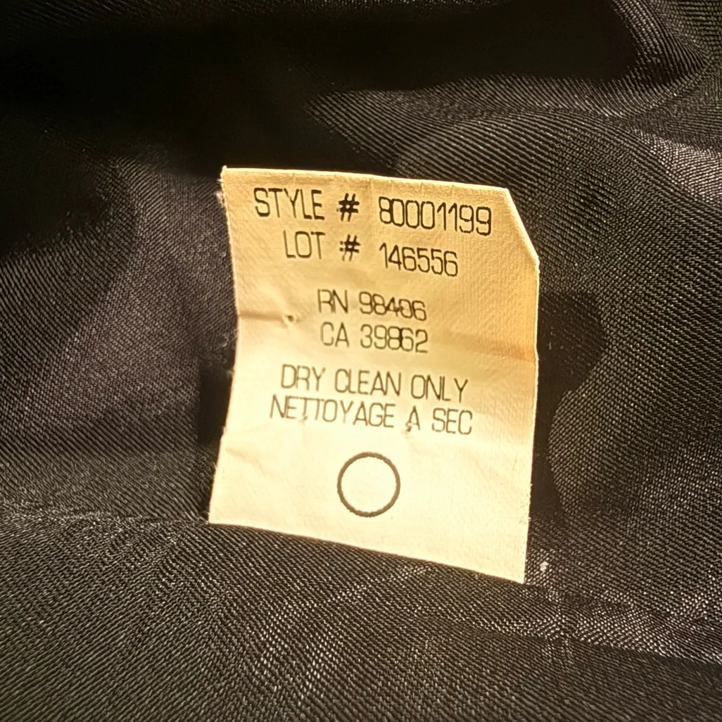 Theory Stretch Wool‎ Blend One Button Tailored Blazer Black Workwear Jacket 8 - Image 7