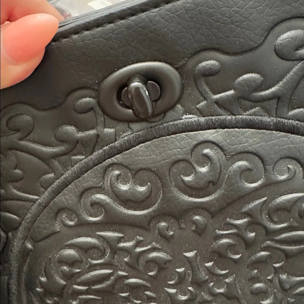 Loungefly Embossed Skull Accent Tote Bag - Image 11