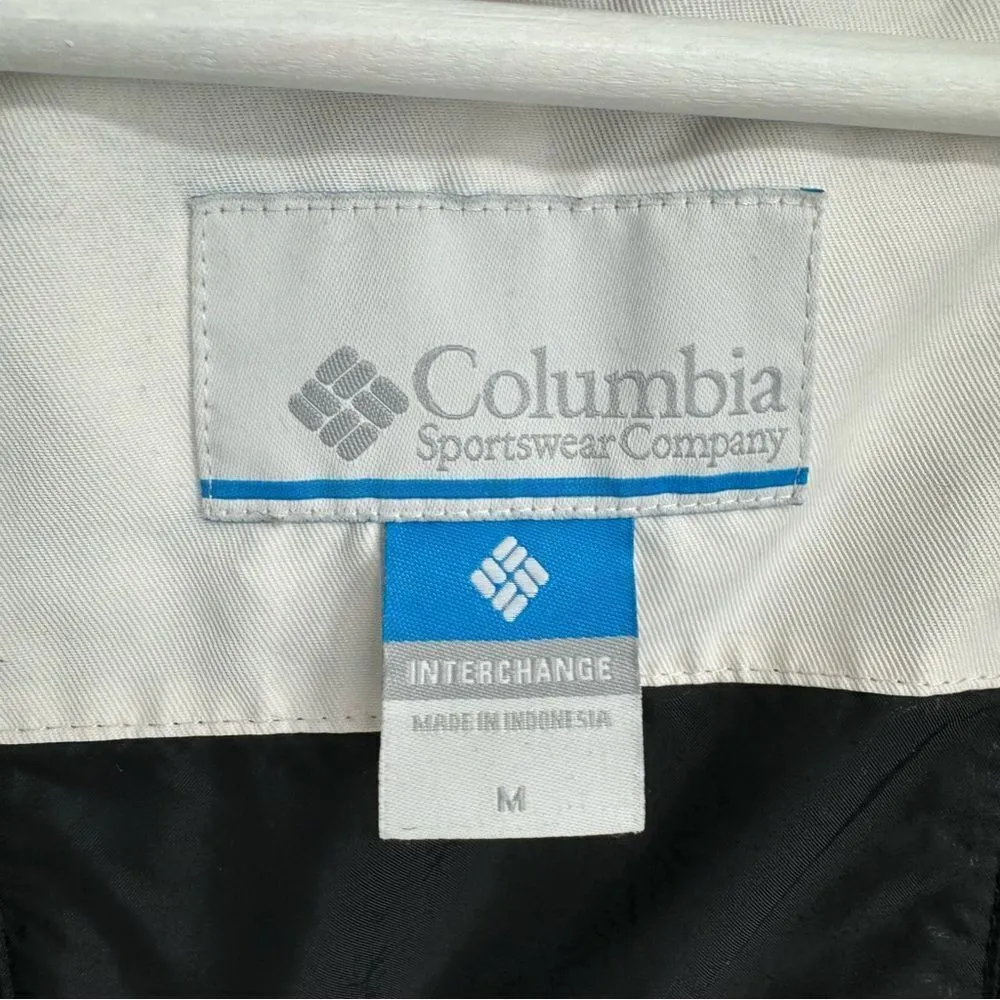 Columbia Bugaboo Black and White Omni-Tech Interchange Jacket Size‎ M - Image 6