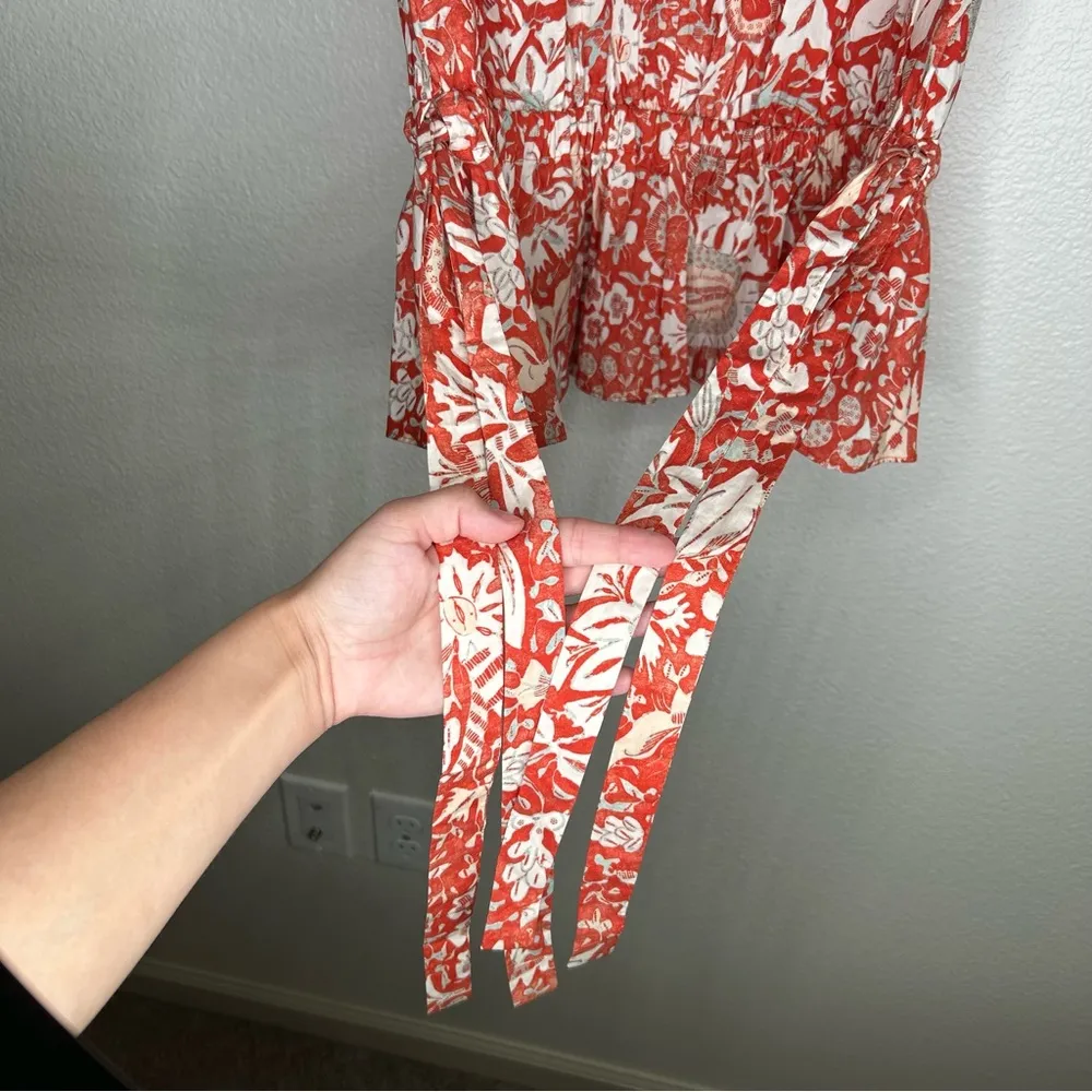 Ulla Johnson Lyla Top in Orange Blossom 00 - Image 11