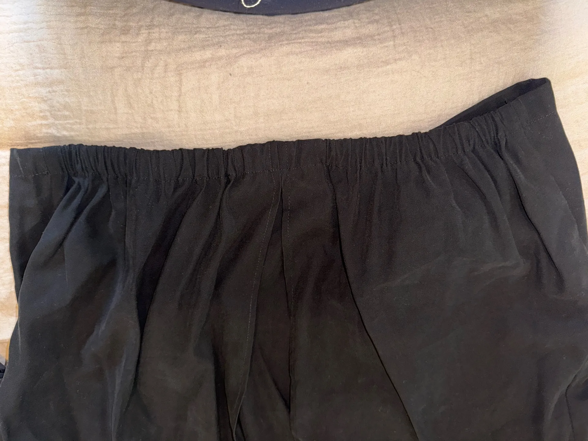 ZARA Black Button-Up Cropped Blouse - Image 6