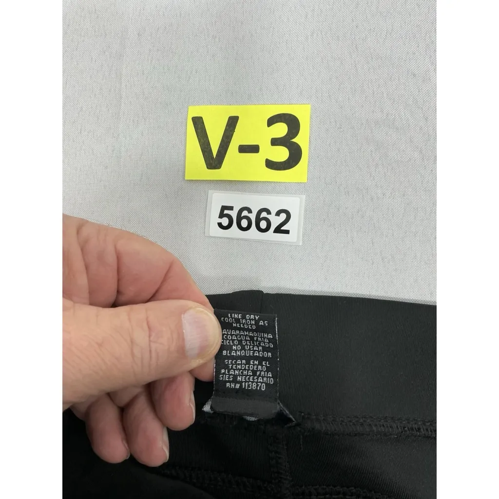 Womans Connection 18 Pullon Leggings Large Black Textured Front - Image 4