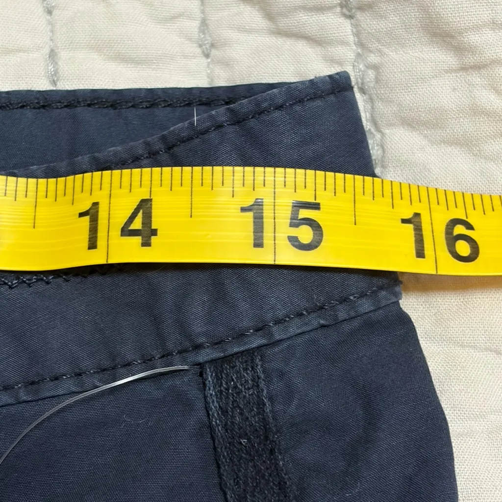 Pilcro by Anthropologie Navy Cargo Pants NWT Size 28 - Image 3