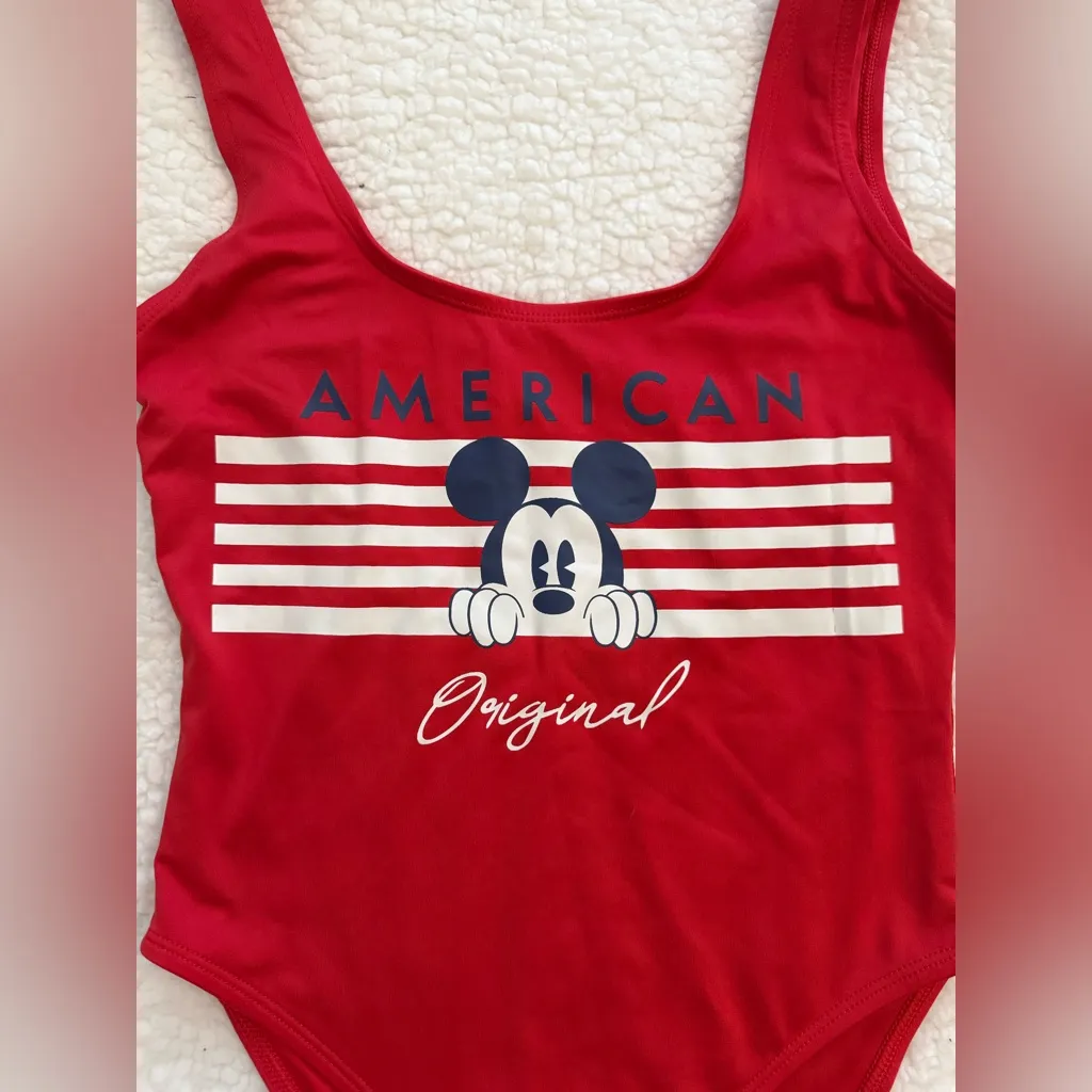 women’s disney mickey mouse one piece swimsuit - Image 2