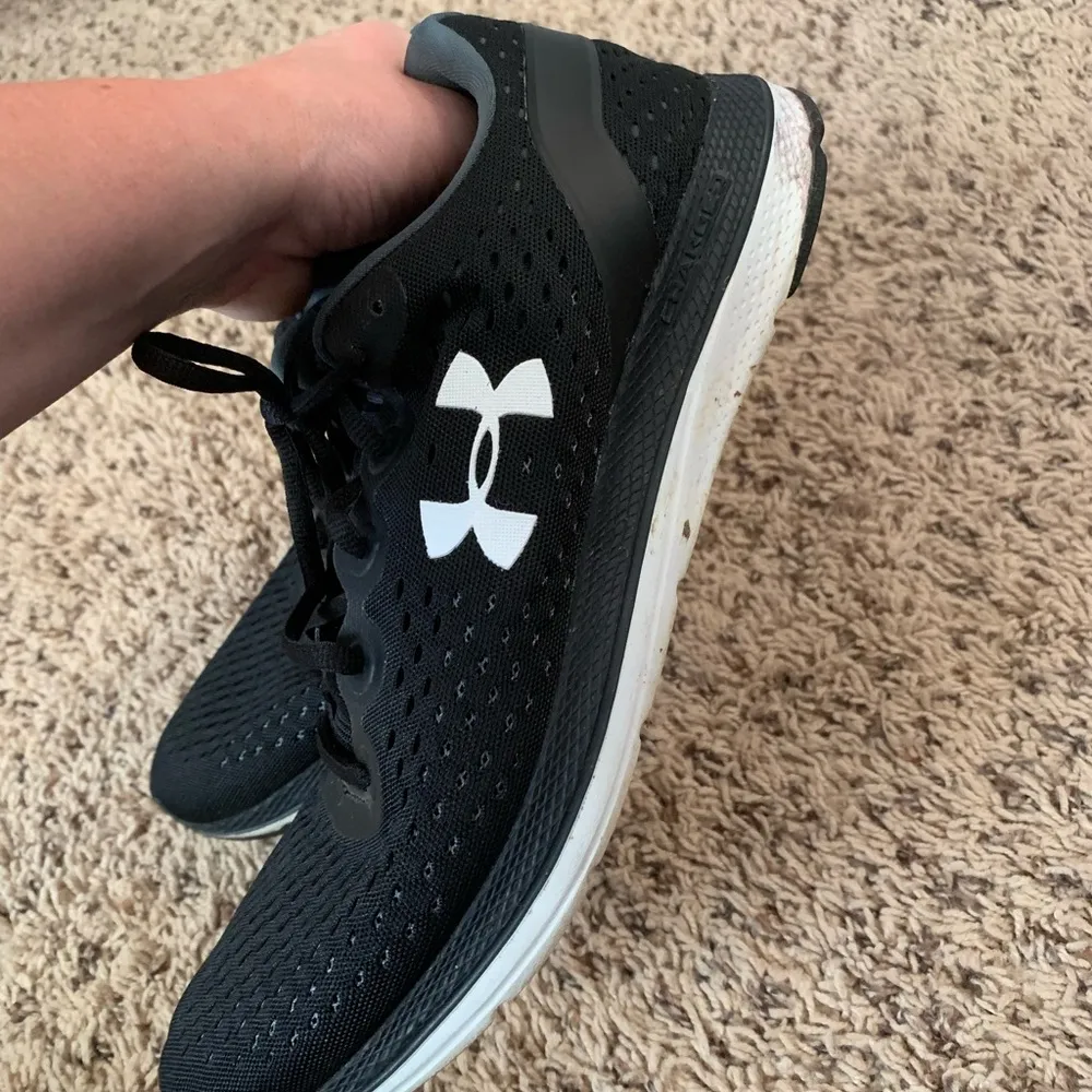 Under armour | Charged impulse black sneakers - Image 6