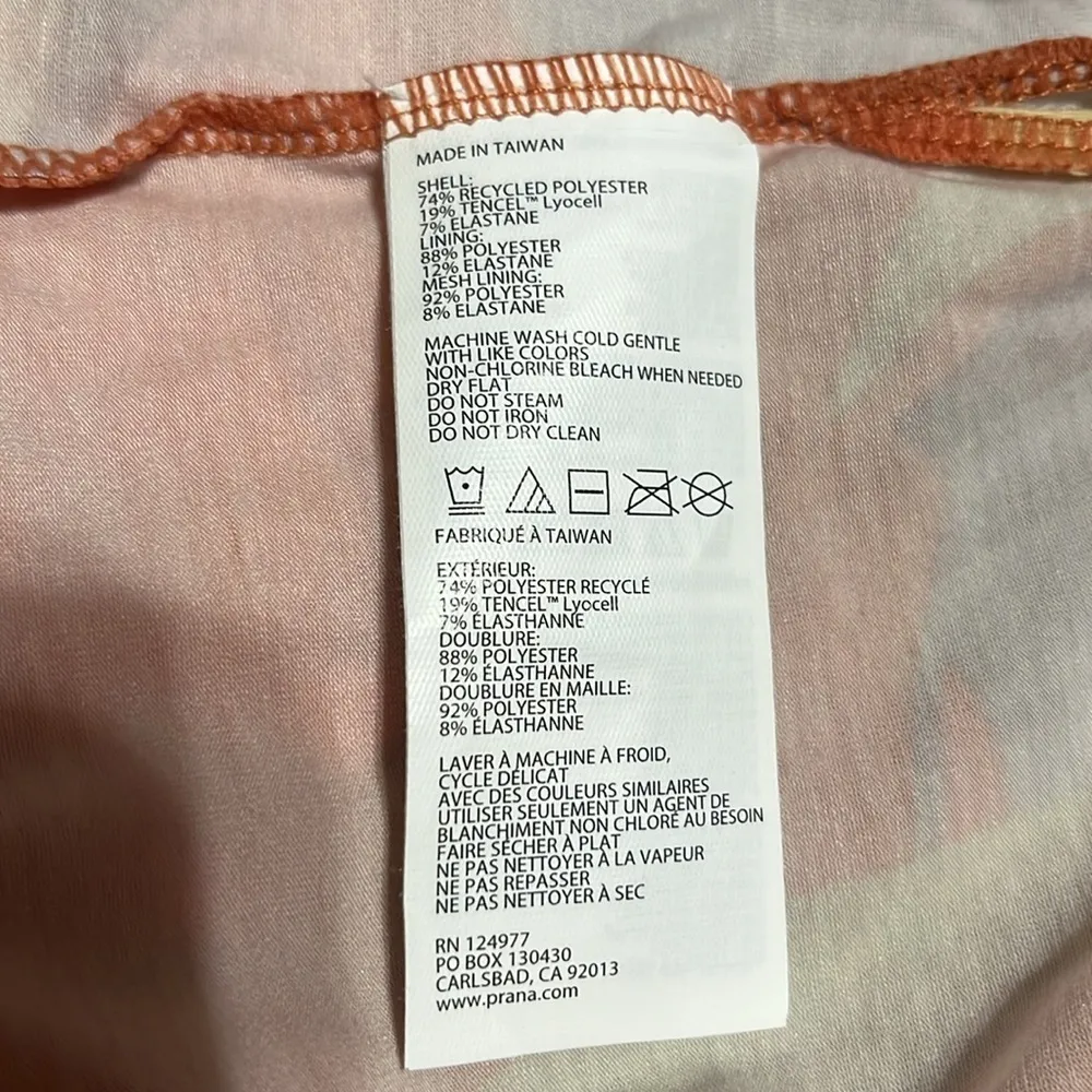 Prana‎ Ayla Athletic Dress Solstice Tropics Small - Image 9