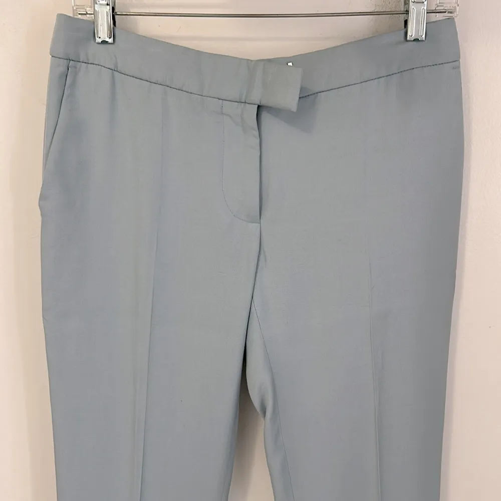 Stella McCartney Light Blue Cuffed Ankle Trousers - Image 3