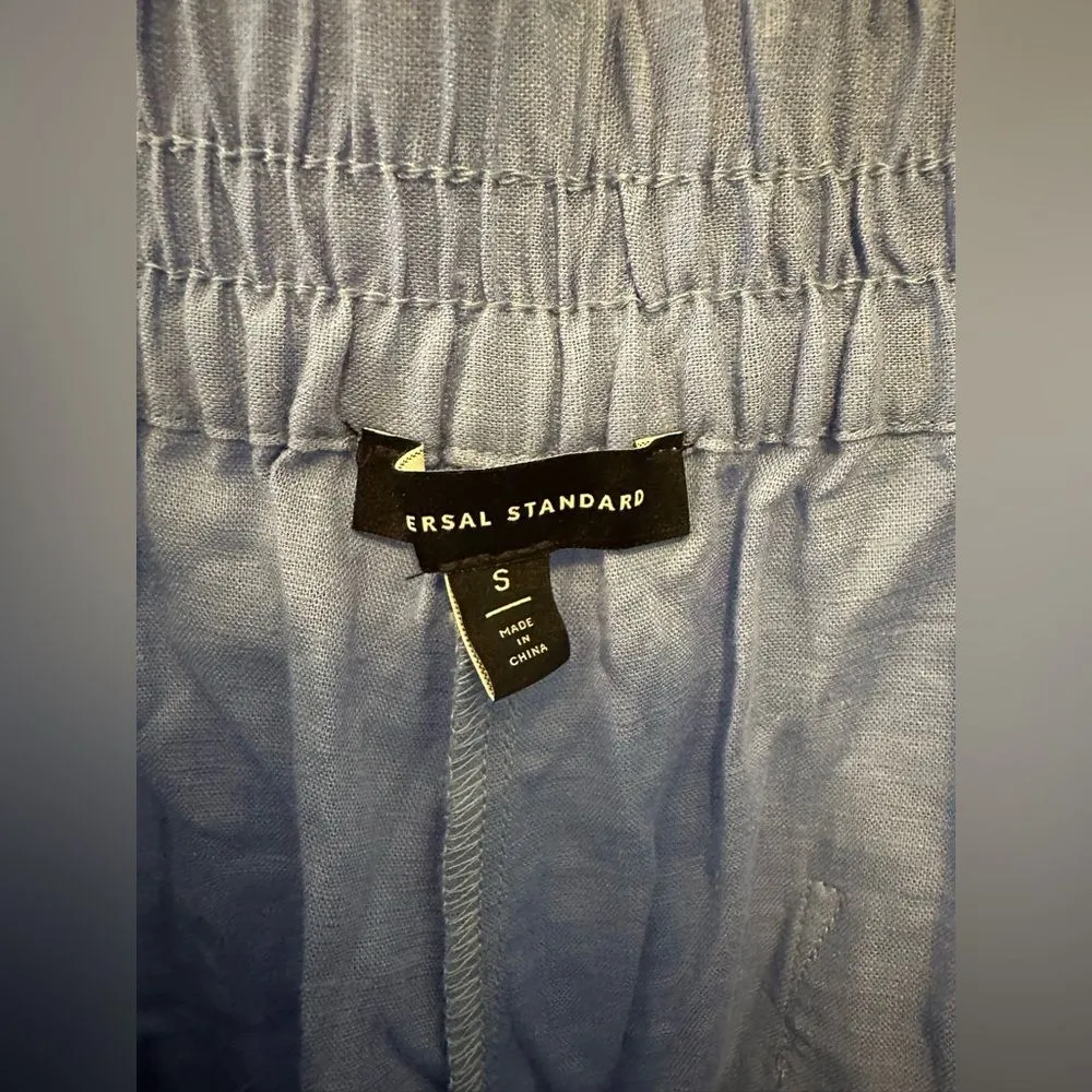 Universal Standard Iris Linen Easy Pull-On Pants Small 14/16 - Image 6