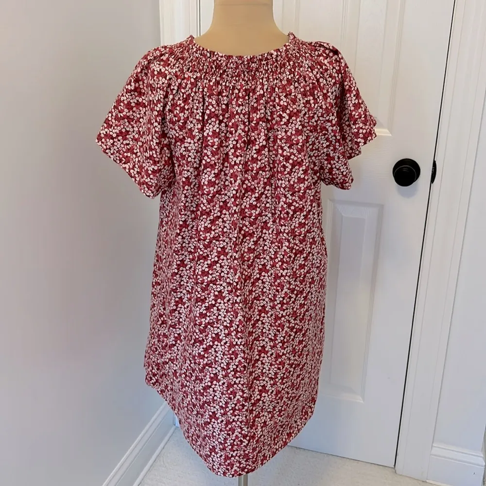 A Piece Apart Deia Mini Dress Mango Bouquet Size M - Image 6
