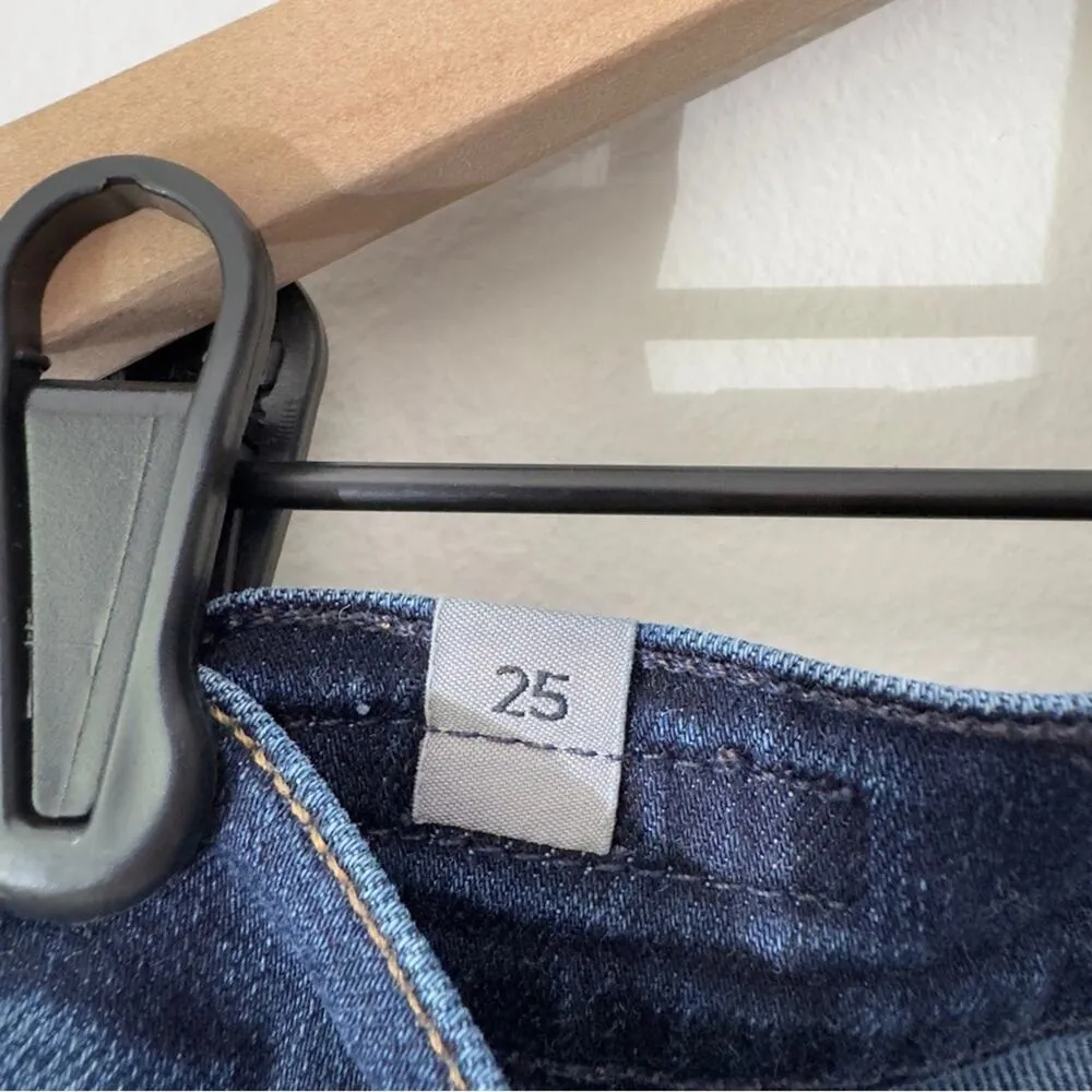 Citizens of Humanity Rocket Crop High Rise Skinny Jeans Dark Wash Denim USA Made - Image 13