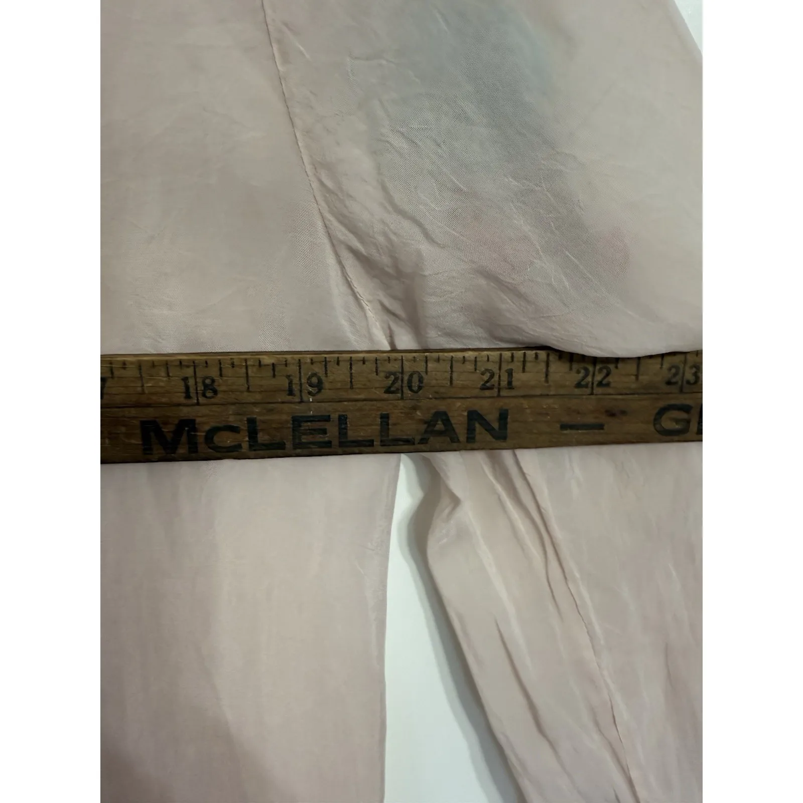 Johnny‎ Was light pink Embellished Tie Front Tunic Floral Embroidery M - Image 6