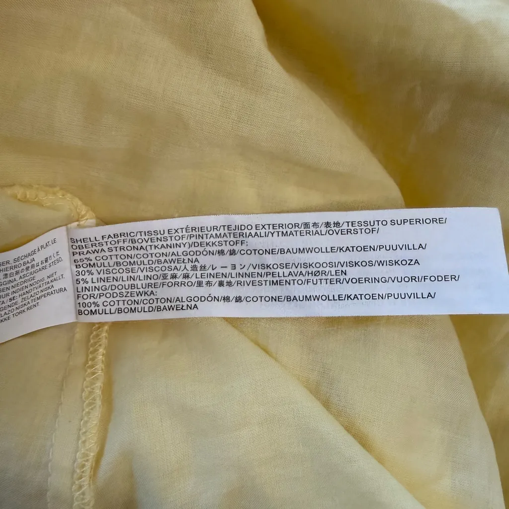 Moon River Asymmetric‎ Ruched Flutter Dress Size XS - Image 5