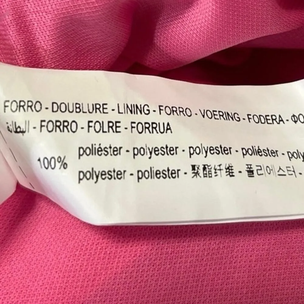 NEW Zara Pink Sleeveless Silk Satin Camisole Tank Bustier Bodysuit Top Size S - Image 5