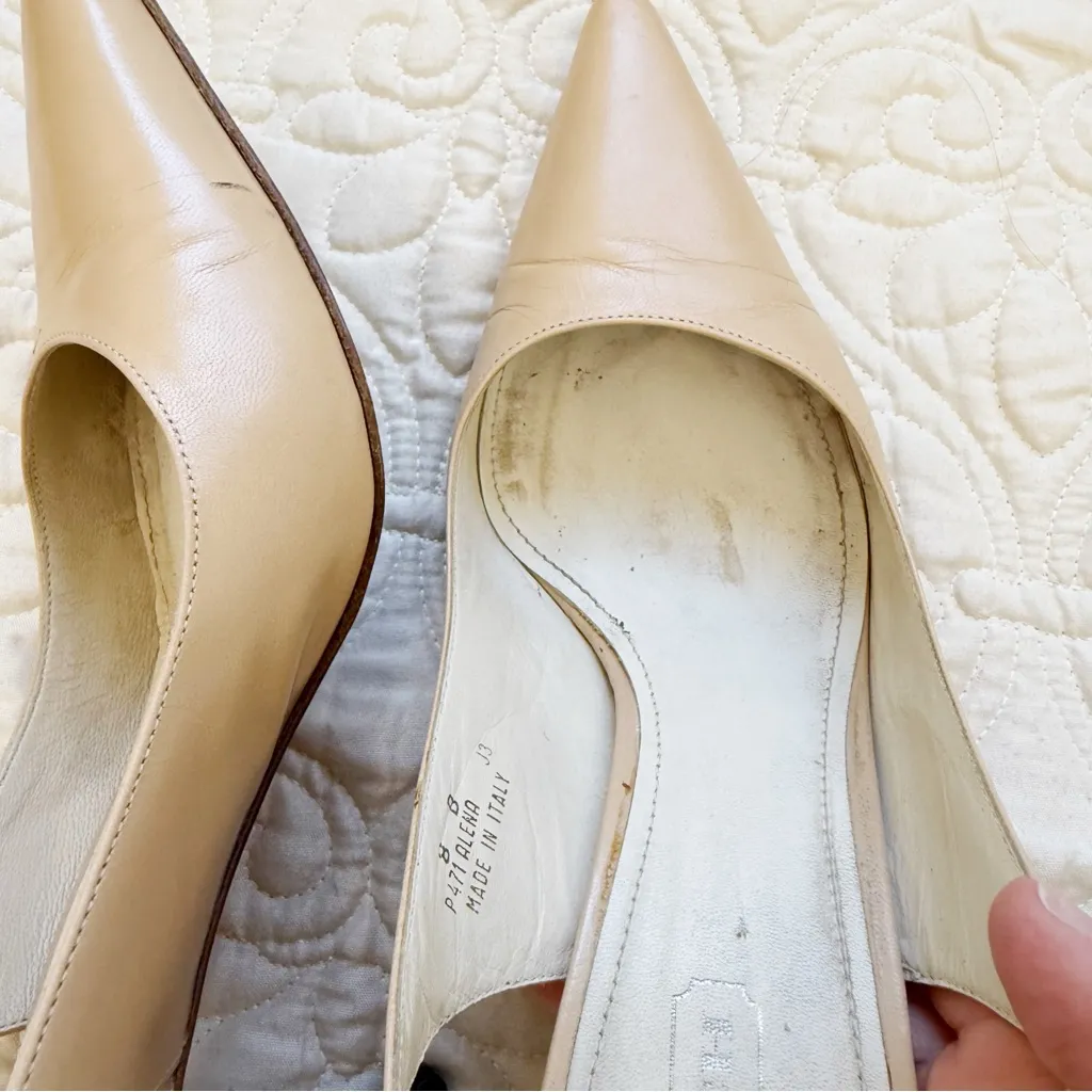 Coach Alena Slingback Pointed Toe Heels Sz 8 - Image 6