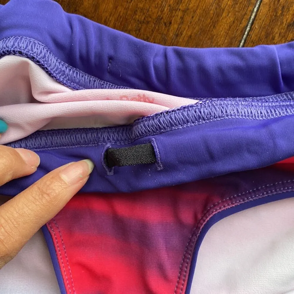 Sweaty Betty two piece racer back sporty swimsuit lake summer vacation - Image 4