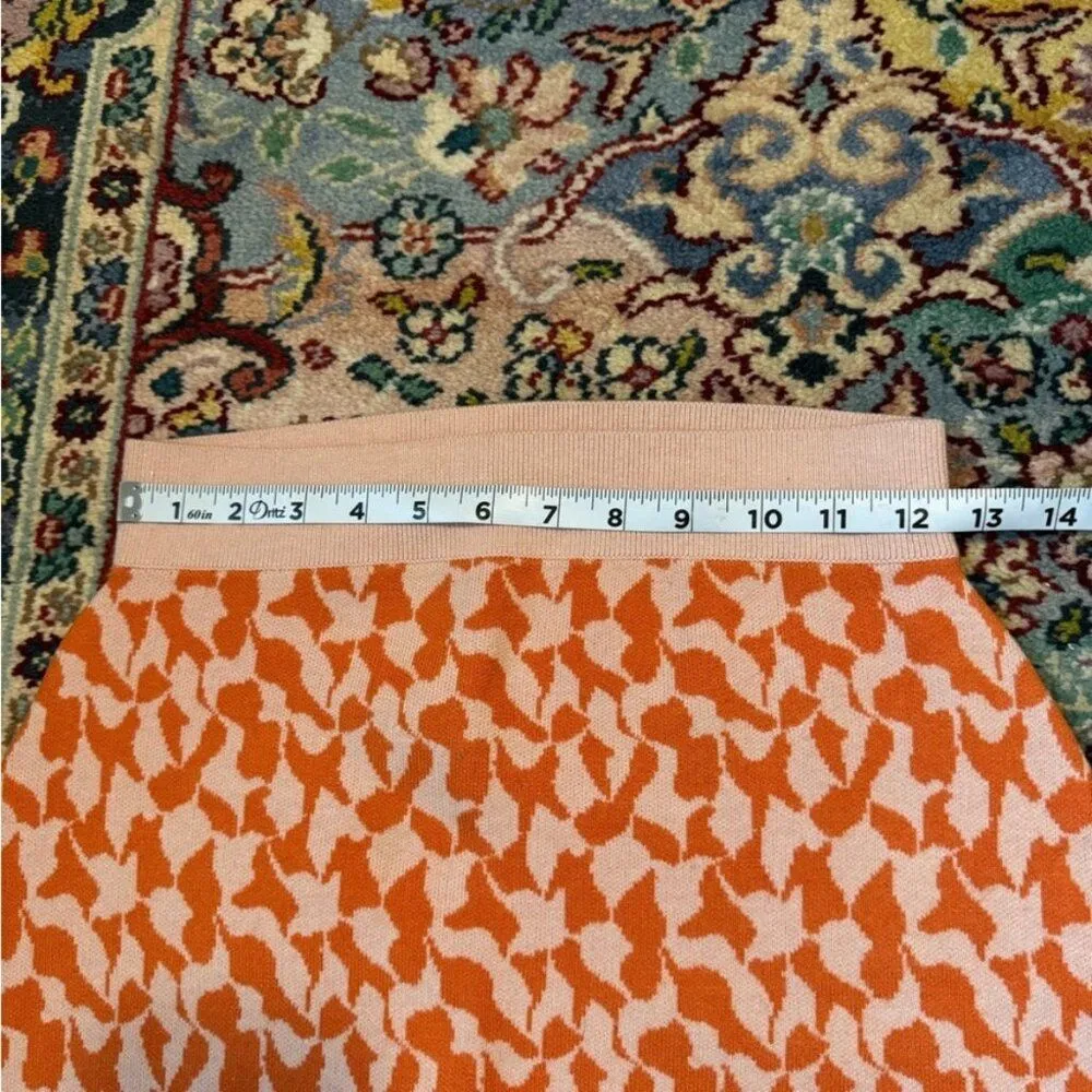 Anthropologie Maeve Anja Sweater Midi Skirt Women’s Small Houndstooth Skirt Set - Image 11