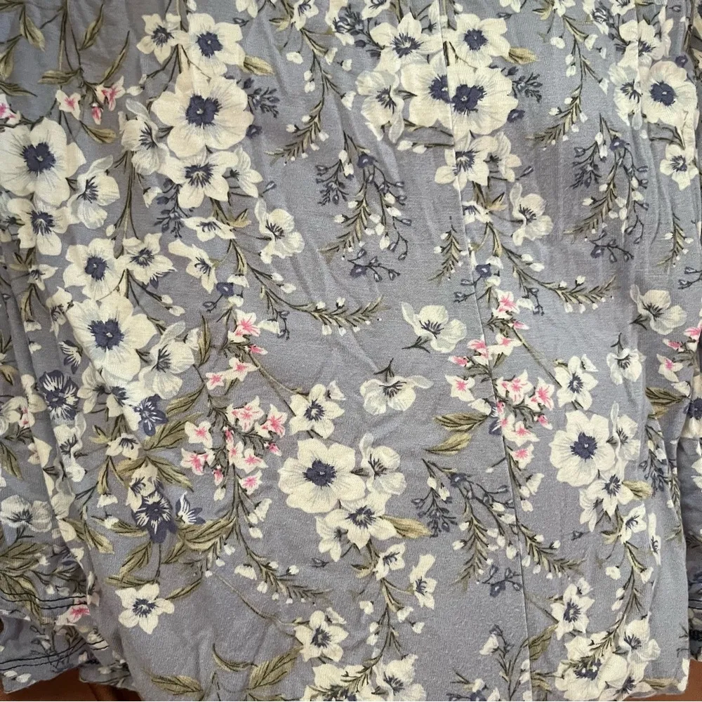 Slit floral wrap maxi skirt - Image 2