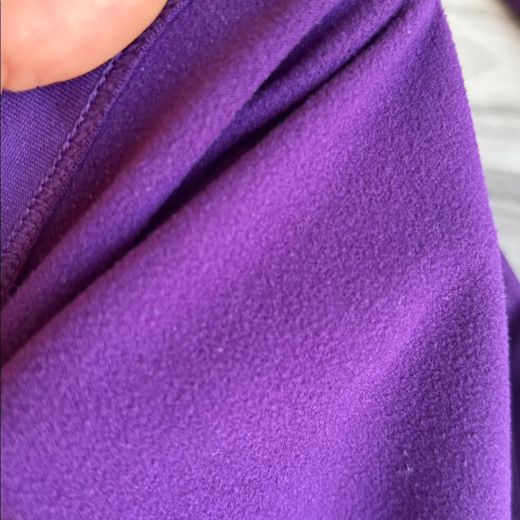 Athleta Women's Purple Quarter-Zip Sweatshirt - Image 11