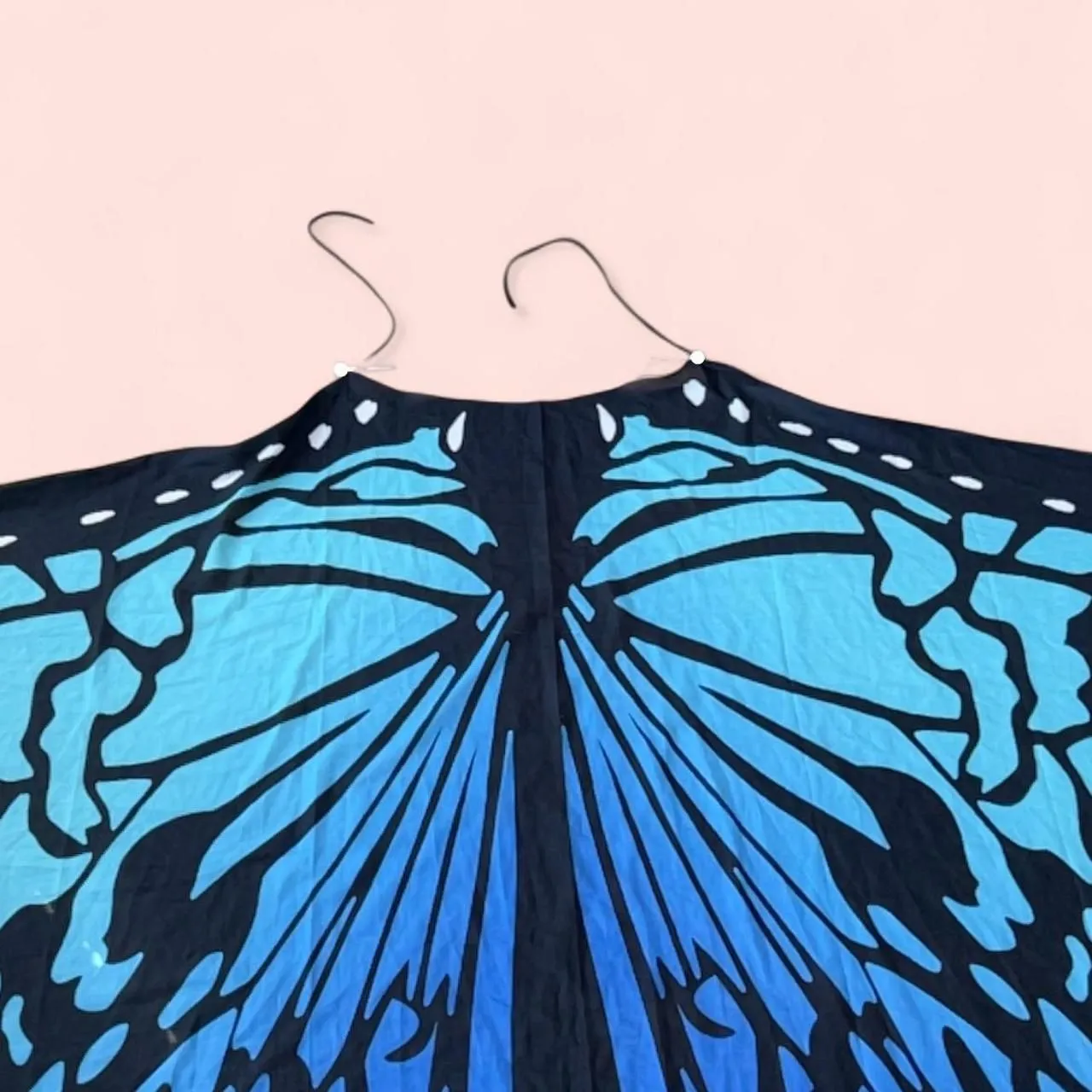 Blue butterfly wings cape - Image 4