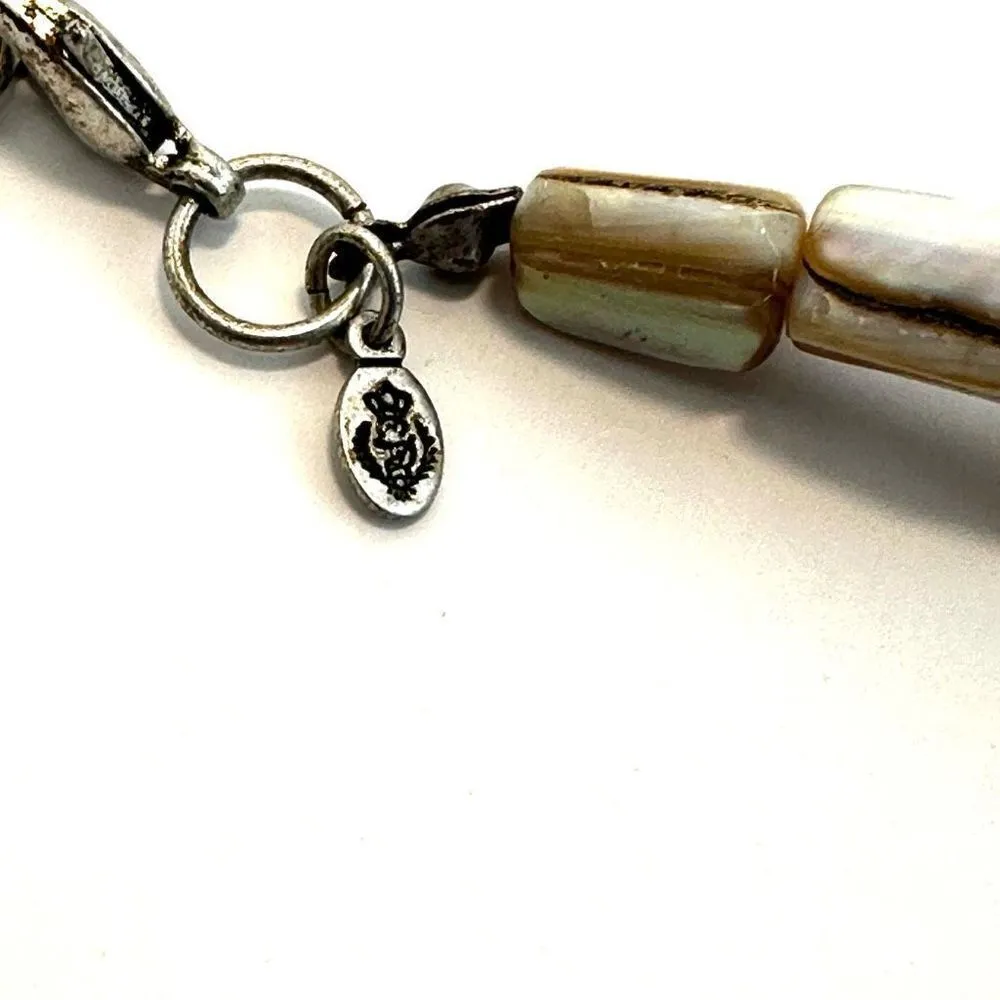 Premier Designs sandstone abalone necklace - Image 5