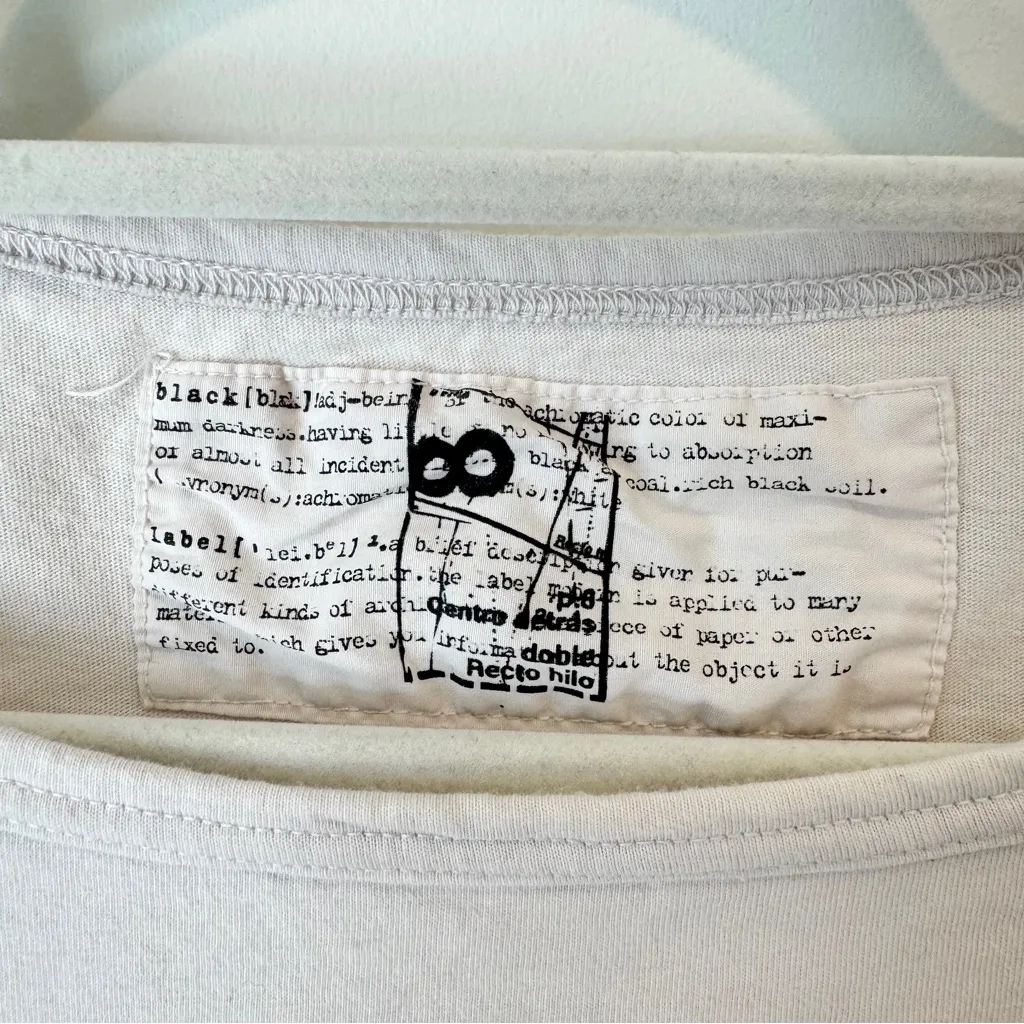 RUNDHOLZ Black Label Cotton Mixed Media Tulip T - Image 5