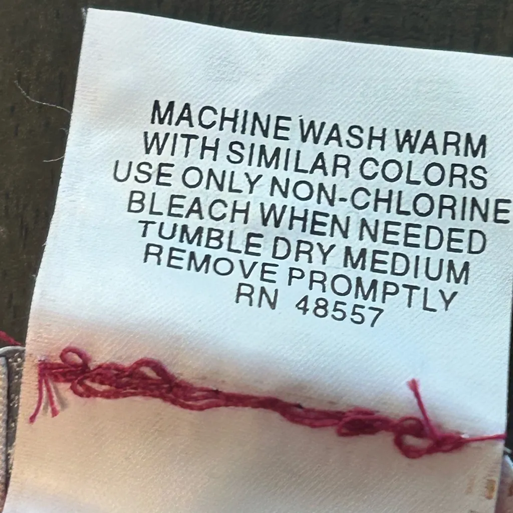 VTG 80s Partners Mervyns ruby robe house coat pockets Grannycore deadstock M Pink Size M - Image 6