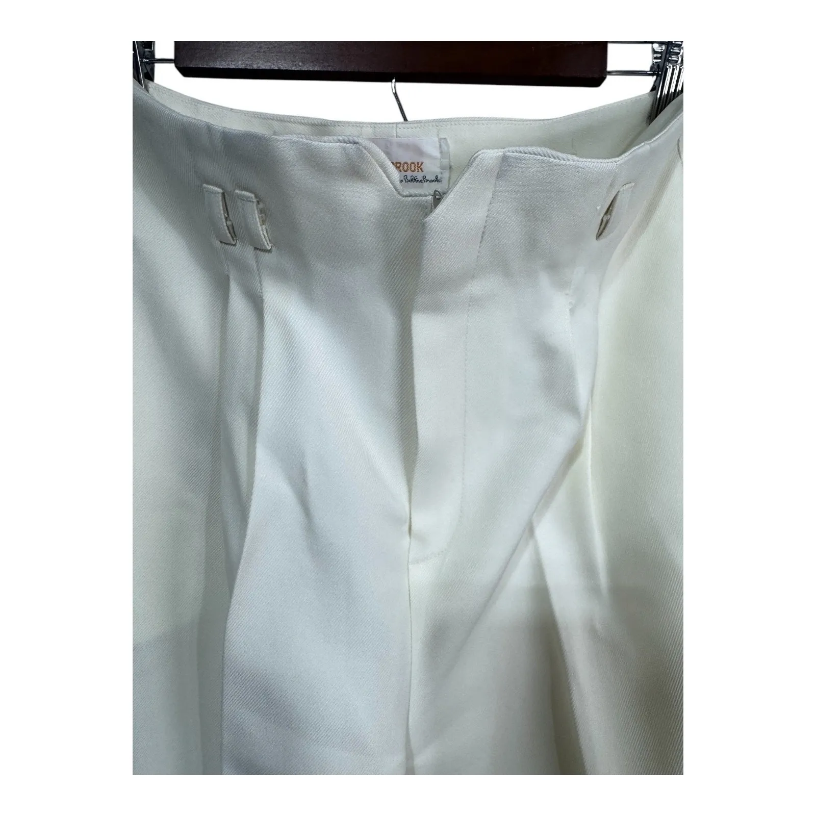 Colebrook Division of Bobbie Brooks High Waist Pleated Pants Tailored 14 Vintage Size 14P - Image 6