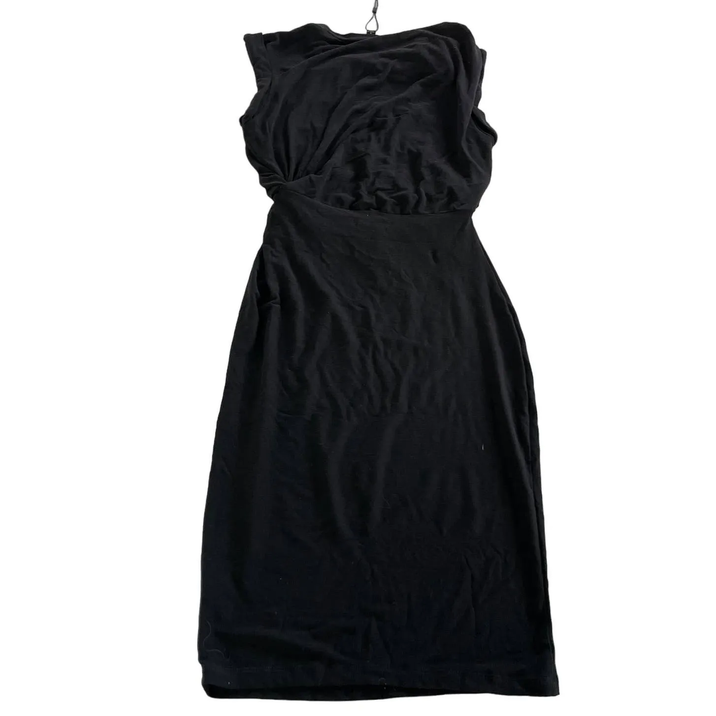 Dance & Marvel Dress Womens Small Black Stretch Knit Cutout Mini LBD - Image 3