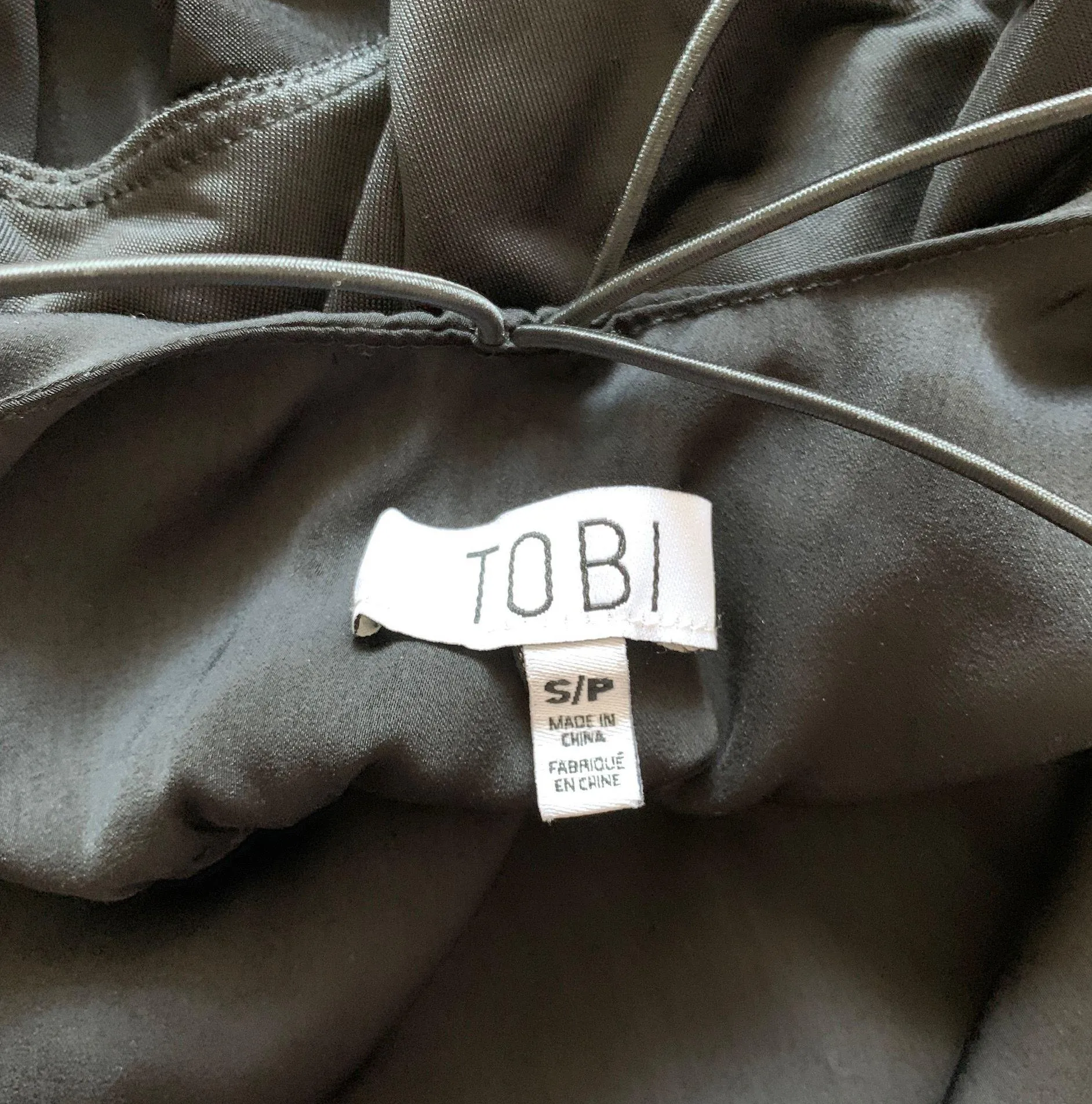 Black Strappy Bodysuit - Image 3