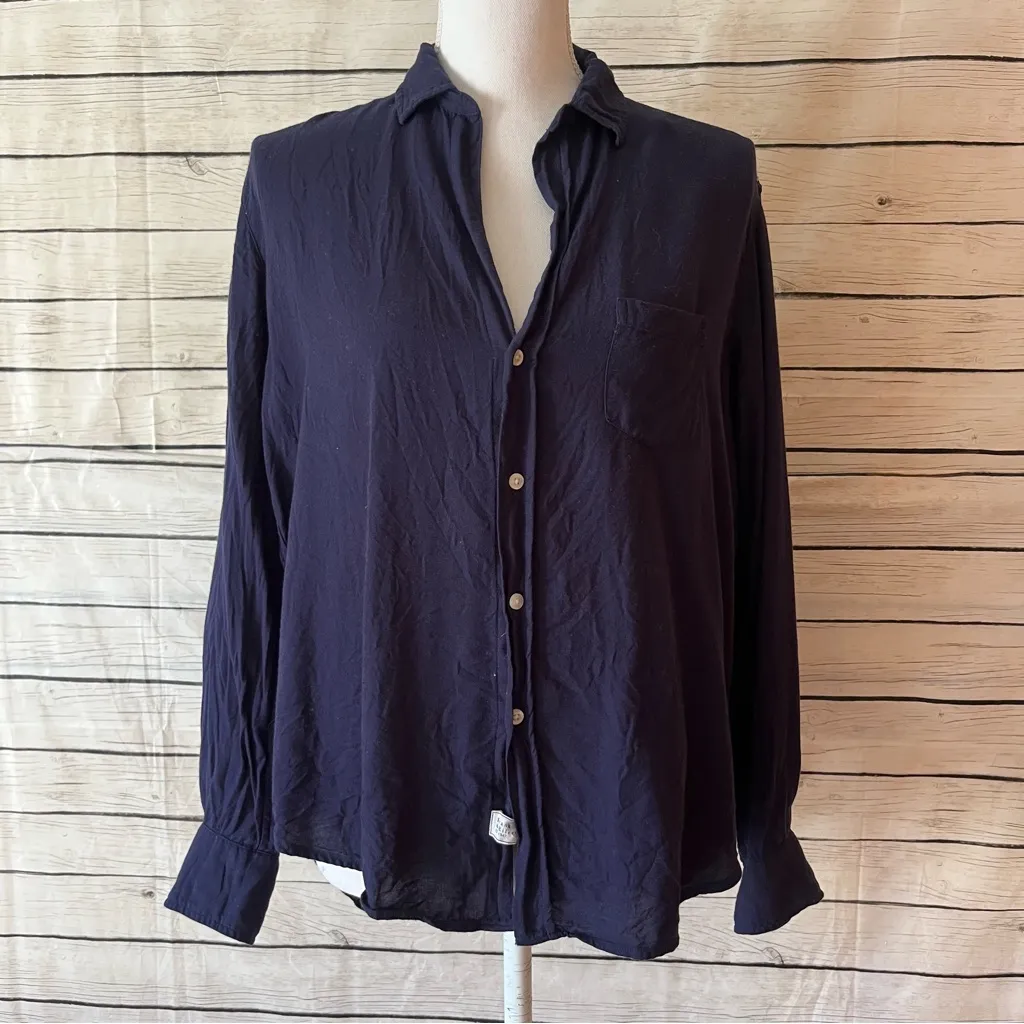 Frank & Eileen  Eileen Shirt in Blazer Size Small - Image 9