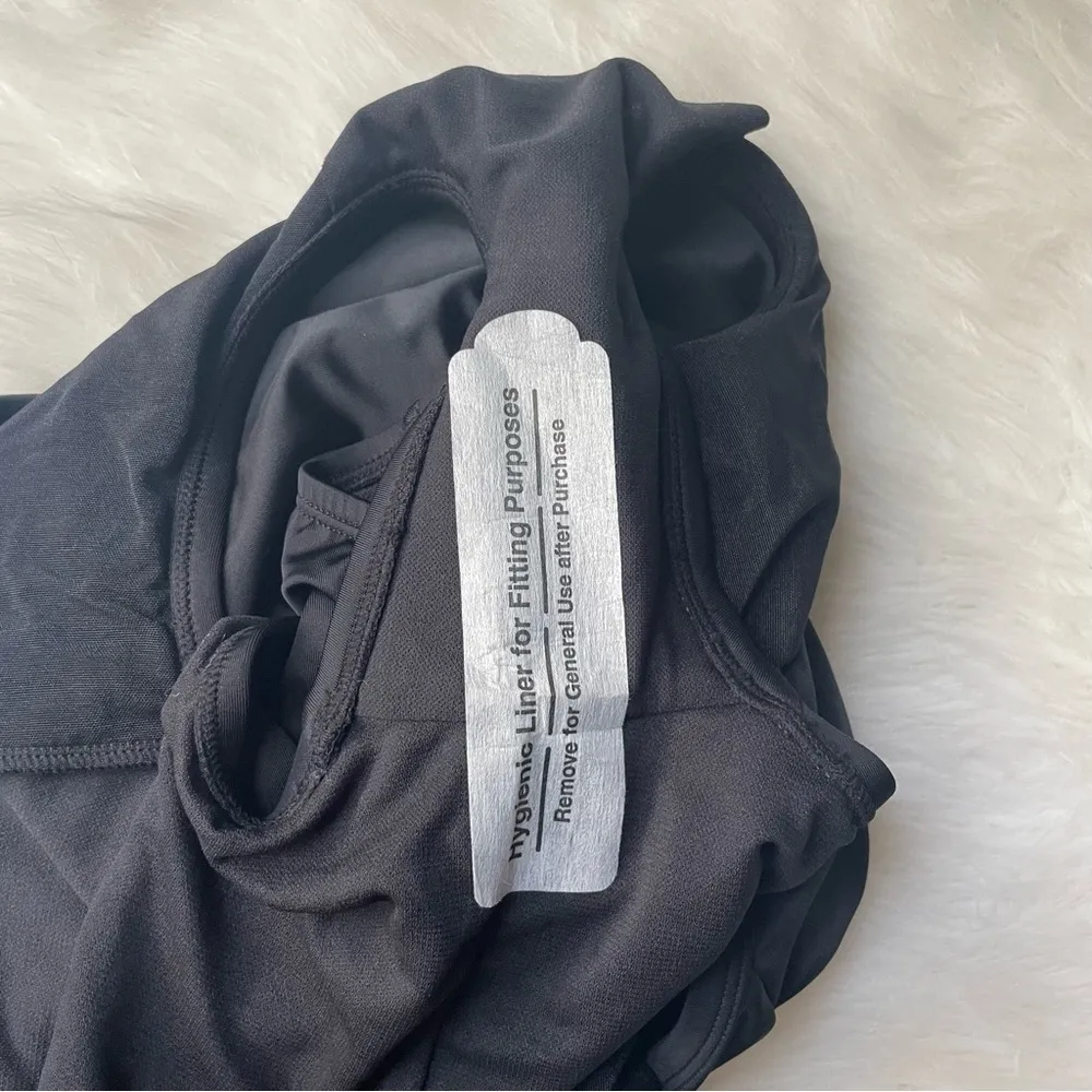 Xersion Plus Size Basic Black One Piece Swimsuit NWT size 18W - Image 4