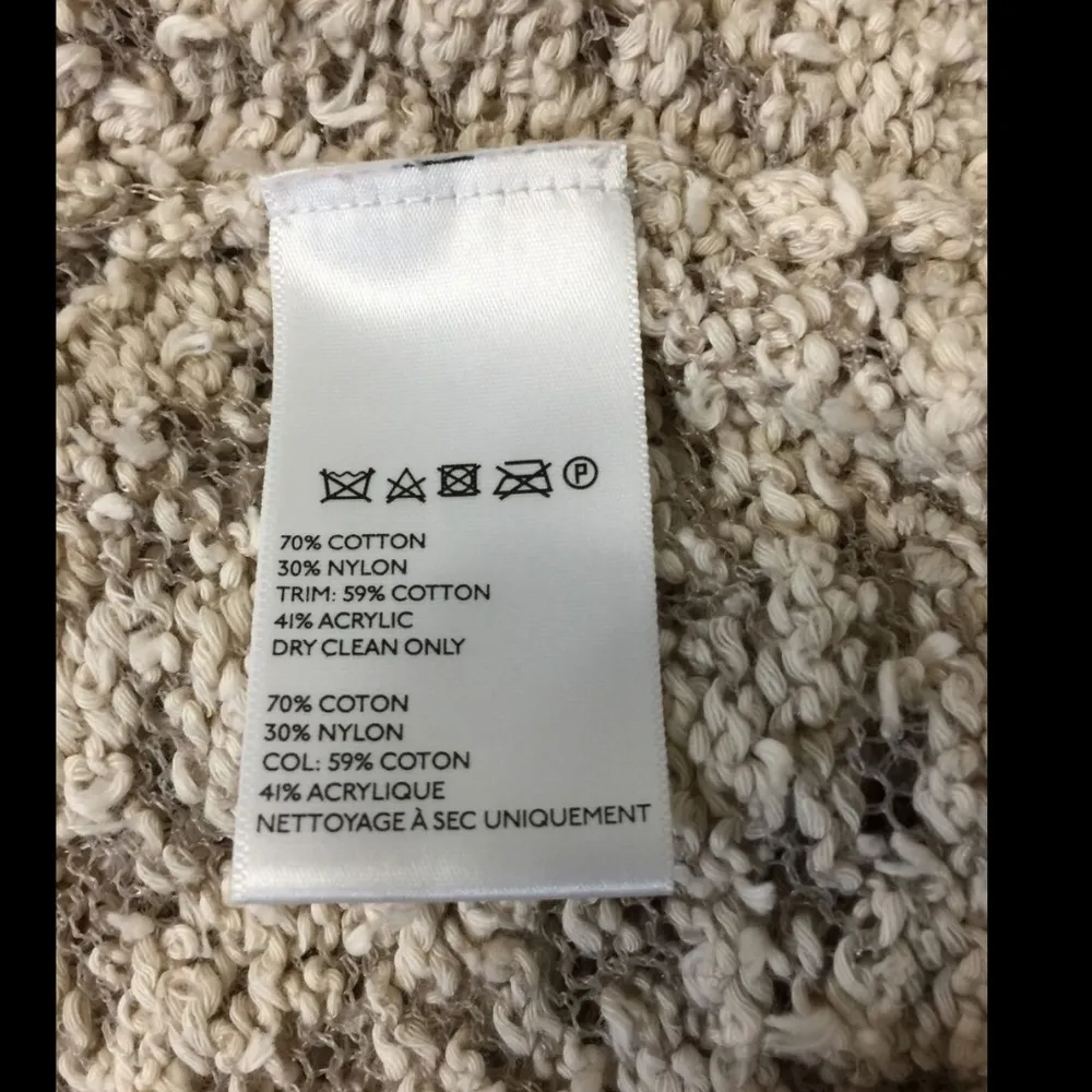 STARING AT STARS XS Khaki See-through Cardigan - Image 5