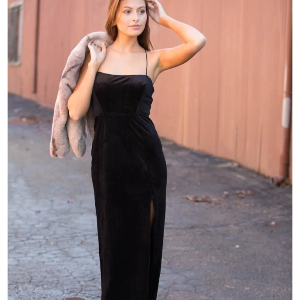 Free People all I need velvet ribbed maxi dress - Image 3