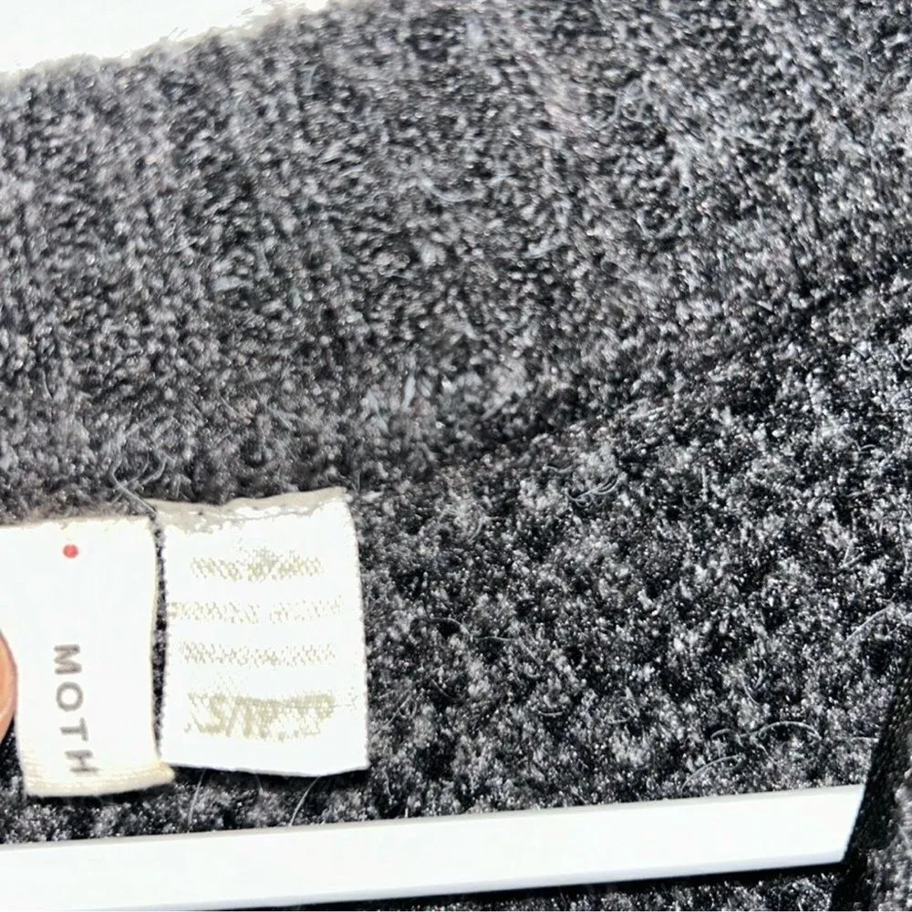 Anthropologie Camo Gray & Black Open Front
Oversized Cardigan (Size XS) - Image 6